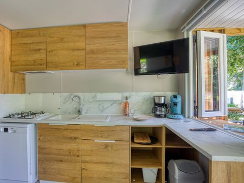 MOBILHOME 4 personnes - Living Premium 28m² (2 ch. 4 pers)