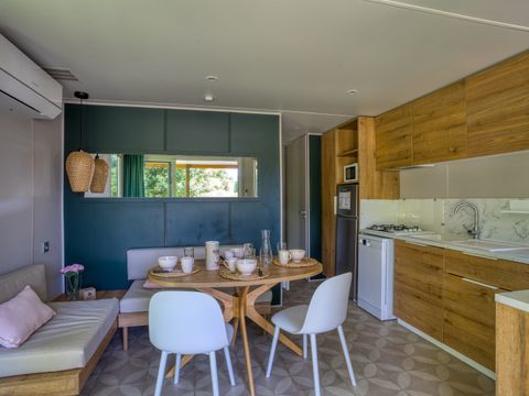 Mobilhome 4 personnes - Living Premium 28m² - 2 chambres