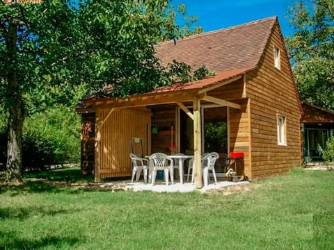Les Chalets de la Noyeraie - Camping Dordogne - Afbeelding N°4