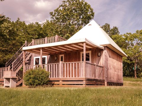 CHALET 4 personnes - Cabane Périgourdine 2 chambres