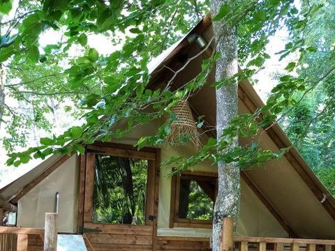 TENTE TOILE ET BOIS 5 personnes - Tente AMAZONE sans sanitaire PRIX POUR 2 PERSONNES