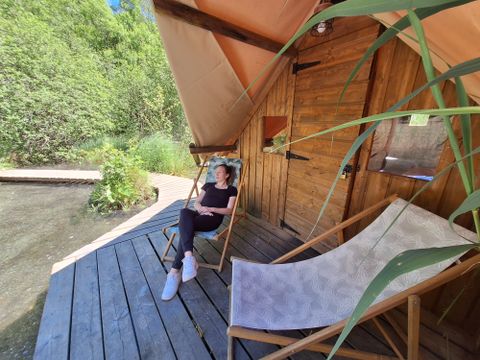 TENTE TOILE ET BOIS 2 personnes - Flo'Tente 2 pers