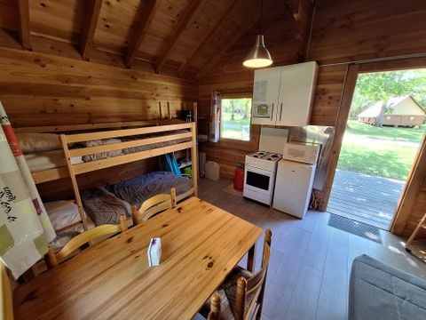 CHALET 2 personnes - Chalet sans sanitaires 4 pers