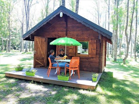 CHALET 2 personnes - Chalet sans sanitaires 4 pers