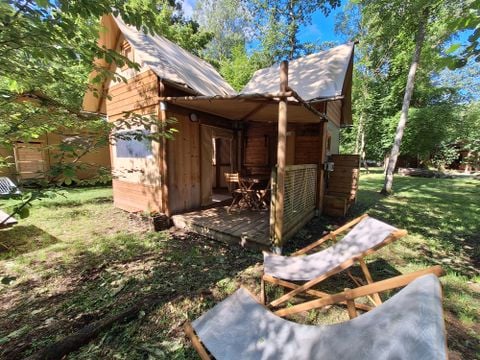 TENTE TOILE ET BOIS 6 personnes - Cabatente 4/6 pers