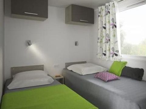 Mobilhome 4 personnes - Mobil-Home MARONNE Premium 34m² (2ch 4 pers.) 2 SDB 2/4 pers