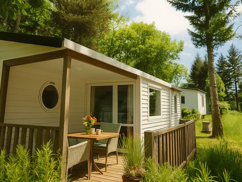 Mobilhome 4 personnes - Mobil-Home PRADAL Confort 32.7m² (2ch 4 pers) - Animaux acceptés 2/4 pers