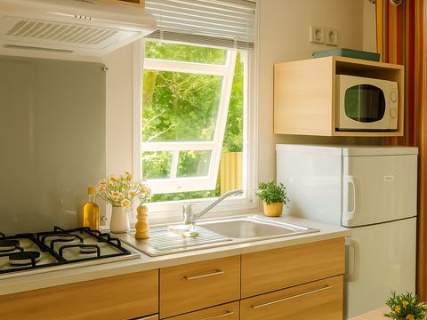 Mobilhome 4 personnes - Mobil-Home PRADAL Confort 32.7m² (2ch 4 pers) - Animaux acceptés 2/4 pers