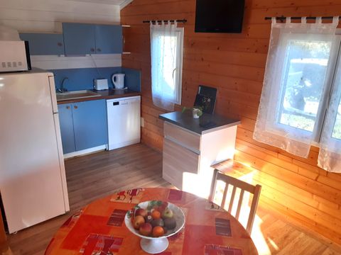 Chalet 5 personnes - Chalet TRUYERE Confort 35m² (2ch 4/5 pers.) - Animaux acceptés 2/5 pers