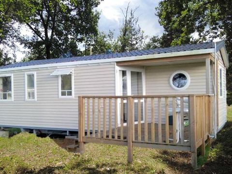 Mobilhome 6 personnes - Mobil-Home L'ANDER Confort 35m² (3ch 6 pers) - Animaux acceptés 2/6 pers