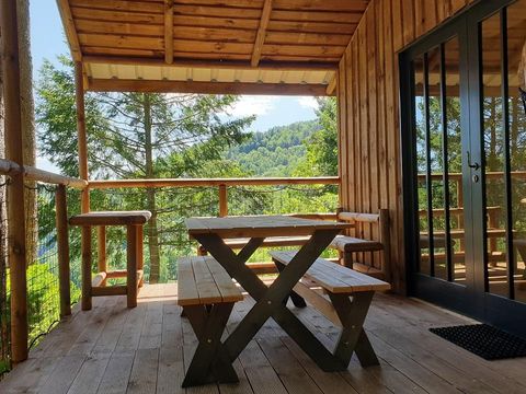 HÉBERGEMENT INSOLITE 4 personnes - CABANE Premium MARILHOU - 2 chambres