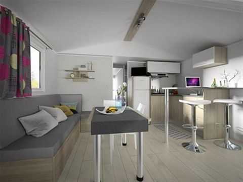 Mobilhome 4 personnes - Mobil-Home ALAGNON Premium 26m² (2ch 4 pers.) 2/4 pers