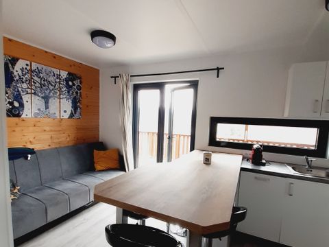 Chalet 6 personnes - Chalet BELVEDERE VUE LAC Premium 40m² (3ch 6 pers.) 2 SDB 2/6 pers