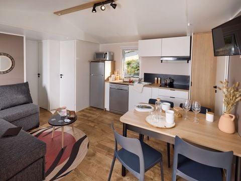 MOBILHOME 6 personnes - Mobil Home SERAC Premium  36m2 (3ch 6 pers) Vue Lac