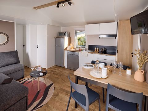Mobilhome 6 personnes - Mobil Home SERAC Premium 36m2 - Climatisé (3ch 6 pers) - Vue Lac 2/6 pers