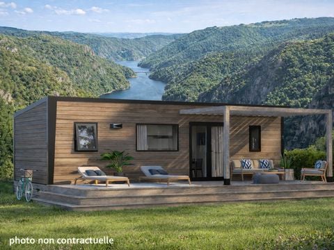 MOBILHOME 6 personnes - Mobil Home SERAC Premium  36m2 (3ch 6 pers) Vue Lac