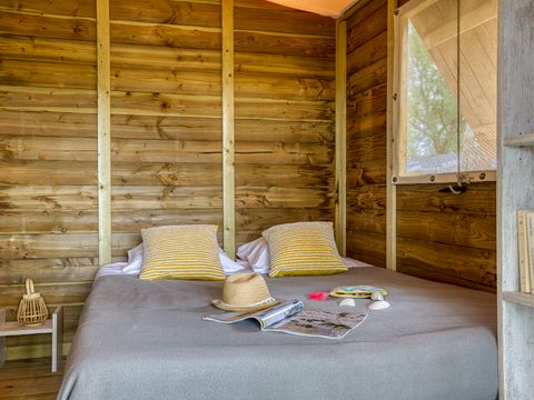 TENTE TOILE ET BOIS 4 personnes - Lodge Confort 2 chambres