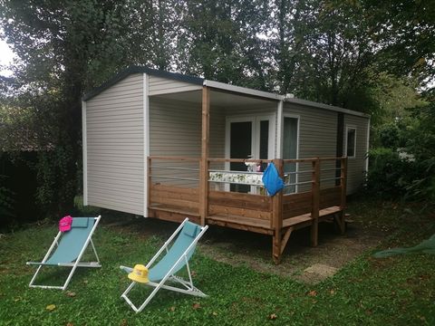 MOBILHOME 4 personnes - LODGE, 2 CH, TV, LAVE-VAISSELLE (NOUVEAUTE 2024)