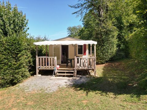 MOBILHOME 4 personnes -  21 m²: Un petit modèle confortable.