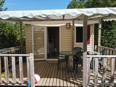 MOBILHOME 4 personnes -  21 m²: Un petit modèle confortable.