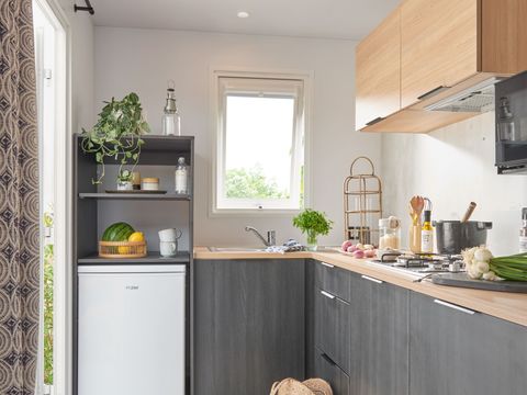 MOBILHOME 4 personnes - Louisiane 30m² - Au coeur d'une placette premium ! 2 chambres-Grande terrasse