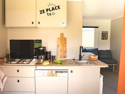 MOBILHOME 4 personnes - Mobil-home Select LV Clim Plancha Wifi - 2 chambres - 4 pers