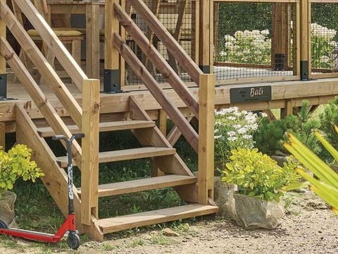 LODGE 5 personnes - Lodge toilé BALI – 32 m² –  sans sanitaires