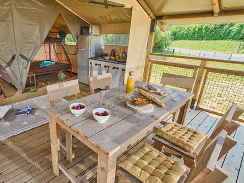 LODGE 5 personnes - Lodge toilé BALI – 32 m² –  sans sanitaires