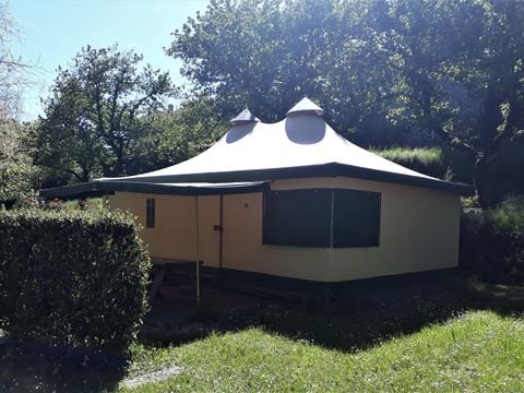 BUNGALOW TOILÉ 6 personnes - Bungalow toilé CYRUS -  Sans sanitaires