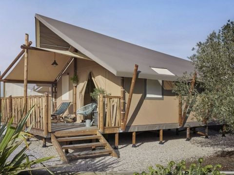 Lodge 4 personnes - Lodge 2 ch 4 pers sans électricité