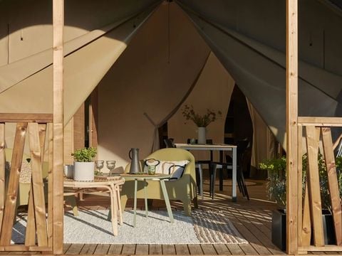 Lodge 4 personnes - Lodge 2 ch 4 pers (sans électricité)
