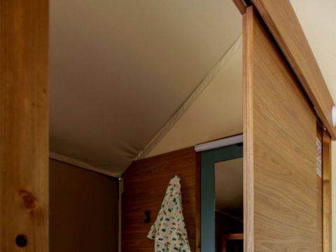 Tente en toile et en bois 4 personnes - Lodge 2ch