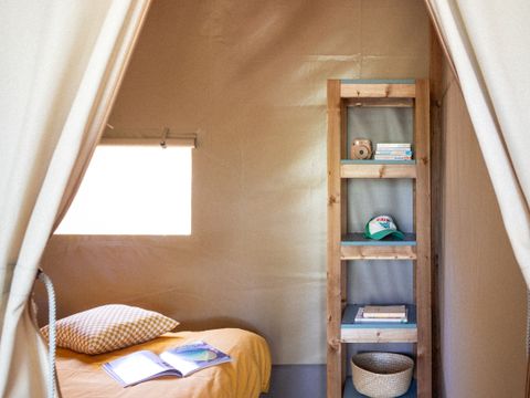 Tente en toile et en bois 4 personnes - Lodge 2ch