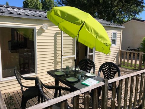 MOBILHOME 4 personnes - Mobil-Home SUNROLLER : 2 Chambres - Terrasse 4 pers