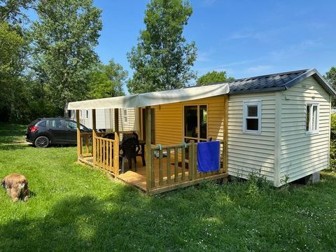 MOBILHOME 4 personnes - Mobil-Home SUNROLLER : 2 Chambres - Terrasse Couverte - 4 pers