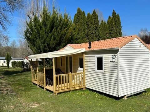 MOBILHOME 5 personnes - Mobil-Home LOUISIANE : 2 Chambres - Terrasse Couverte - 4 ads + 1enft - Grand réfrigérateur 4/5 pers