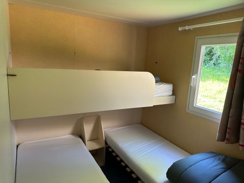 MOBILHOME 5 personnes - Mobil-Home LOUISIANE : 2 Chambres - Terrasse Couverte - 4 ads + 1enft - Grand réfrigérateur 4/5 pers