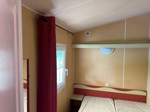 MOBILHOME 6 personnes - Mobil-Home TEXAS : 3 Chambres - TV - Grand Réfrigérateur - Terrasse Couverte - 6 pers