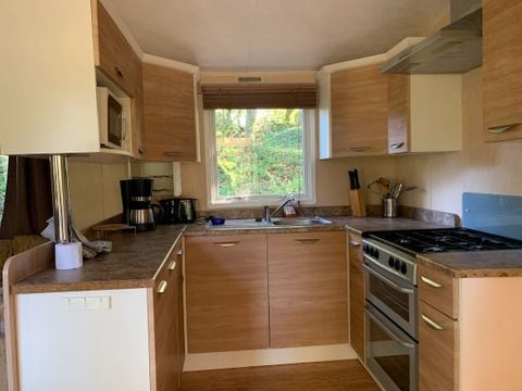 MOBILHOME 4 personnes - Mobil-Home COTTAGE : 1 Suite + 1 Chambre - Cheminée - TV - Grand Réfrigérateur - 4 pers