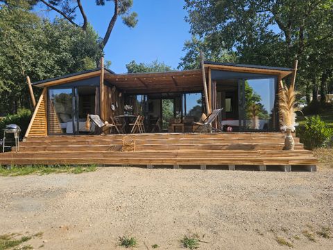 CHALET 4 personnes - Chalet premium 2 chambres 2 salles de bains face a l'etang 1/4 pers