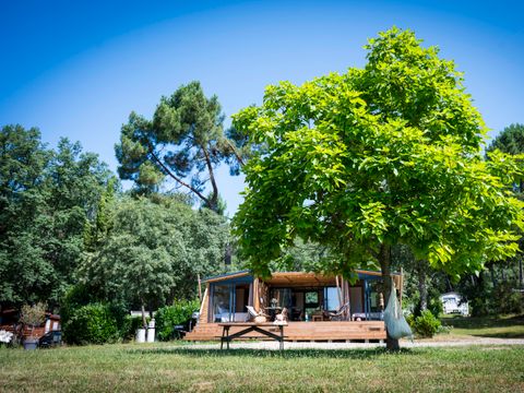 CHALET 4 personnes - Chalet premium 2 chambres 2 salles de bains face a l'etang 1/4 pers