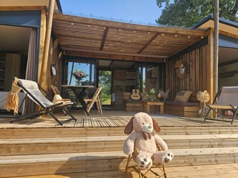 CHALET 4 personnes - Chalet premium 2 chambres 2 salles de bains face a l'etang 1/4 pers