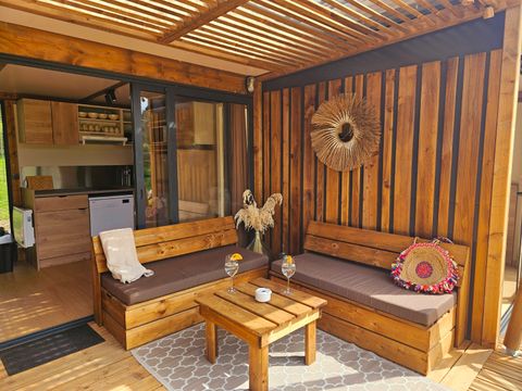 CHALET 4 personnes - Chalet premium 2 chambres 2 salles de bains face a l'etang 1/4 pers