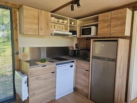 CHALET 4 personnes - Chalet premium 2 chambres 2 salles de bains face a l'etang 1/4 pers