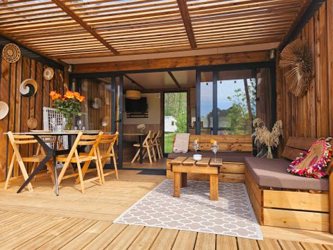 CHALET 4 personnes - Chalet premium 2 chambres 2 salles de bains face a l'etang 1/4 pers