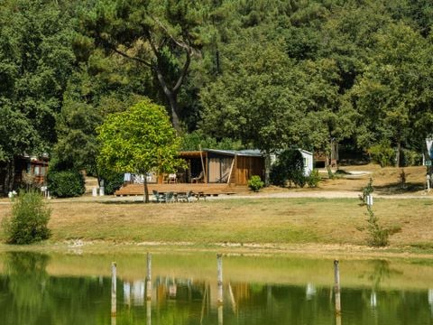 CHALET 4 personnes - Chalet premium 2 chambres 2 salles de bains face a l'etang 1/4 pers