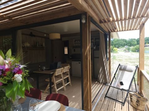 CHALET 5 personnes - Chalet Premium double exposition face à l'étang 1/5 pers