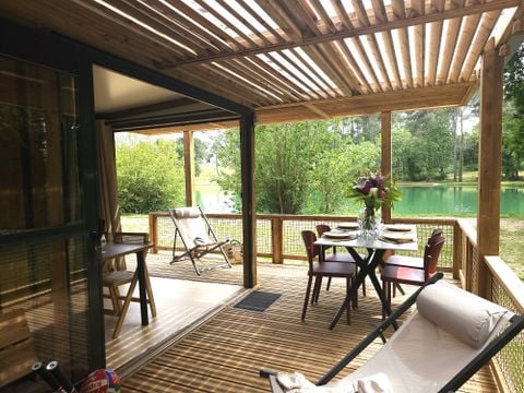 CHALET 5 personnes - Chalet Premium double exposition face à l'étang 1/5 pers