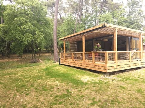 CHALET 5 personnes - Chalet Premium double exposition face à l'étang 1/5 pers