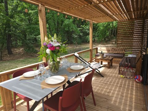 CHALET 5 personnes - Chalet Premium double exposition face à l'étang 1/5 pers